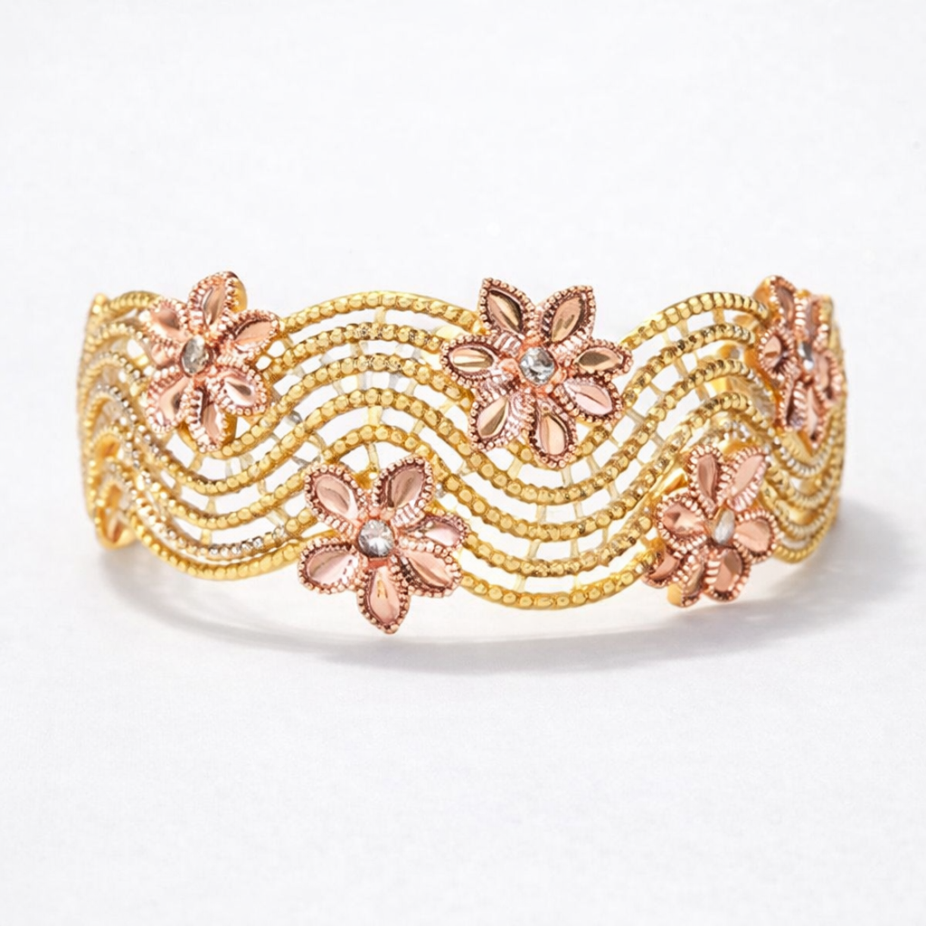 URBAN BLOOM CUFF BRACELET