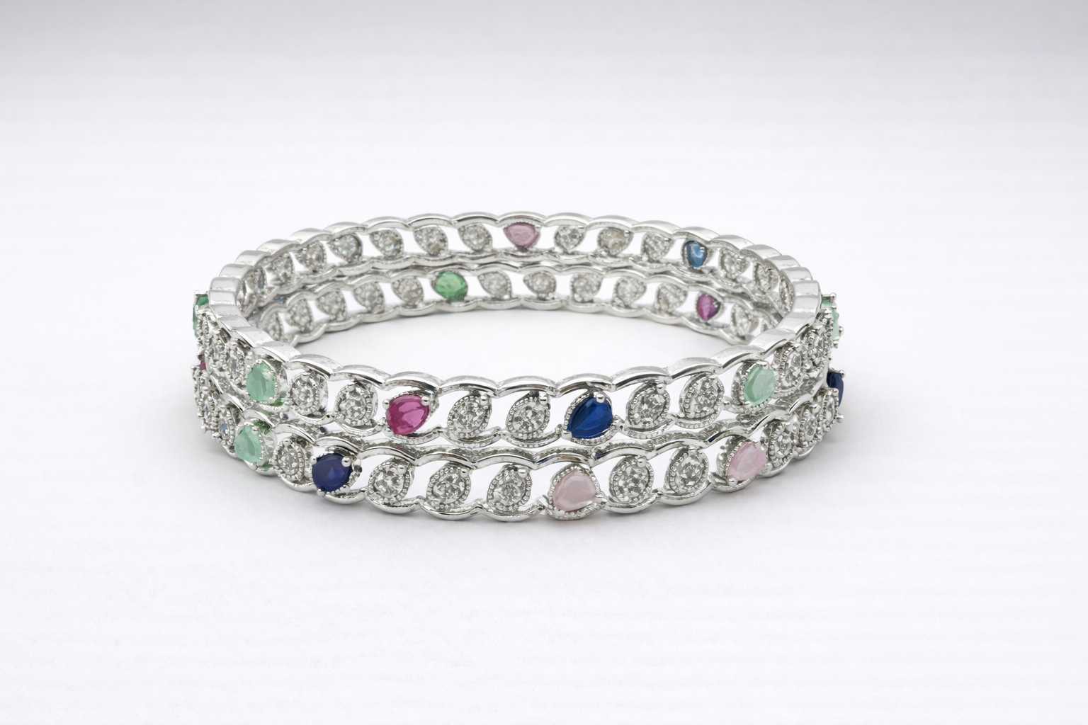 ETERNAL PRISM DIAMOND BANGLE