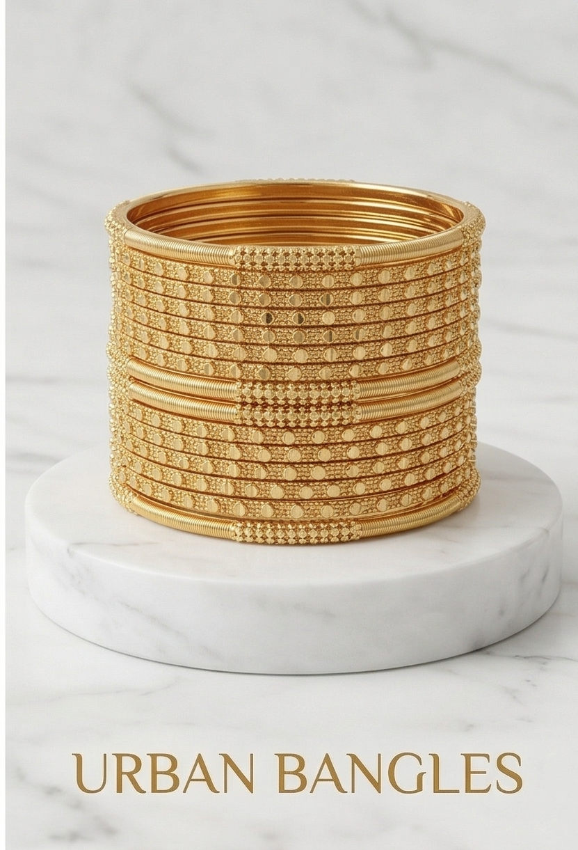 HERITAGE GOLD CHUDA 16 PCS