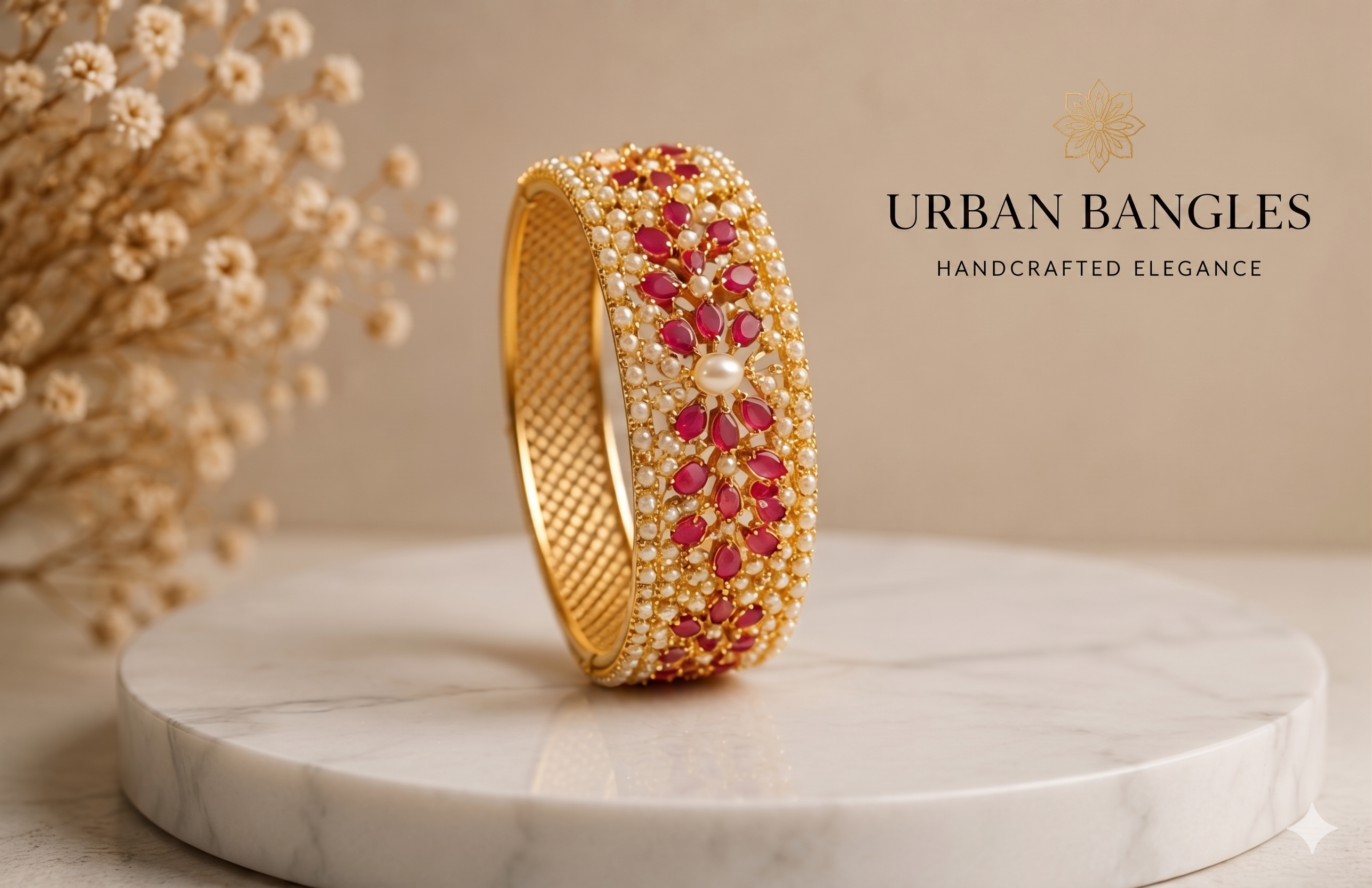 GULNAR FLORAL PEARL KADA
