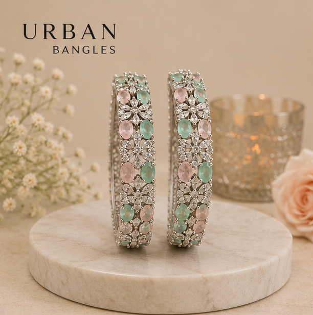 THE SHAHI BAGICHA PLATINUM-LOOK KANGAN