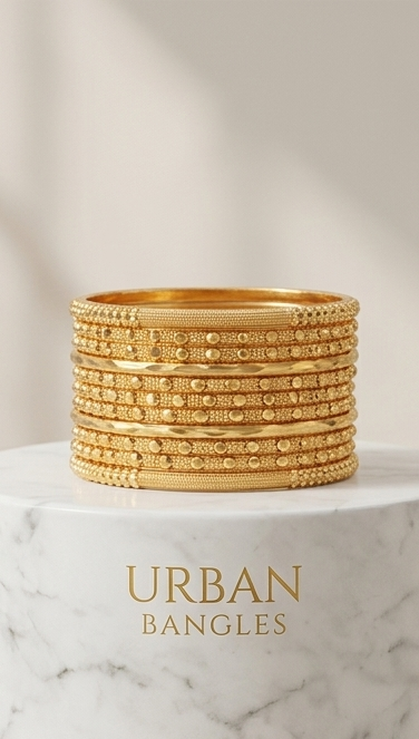 HERITAGE GOLD CHUDA 16 PCS