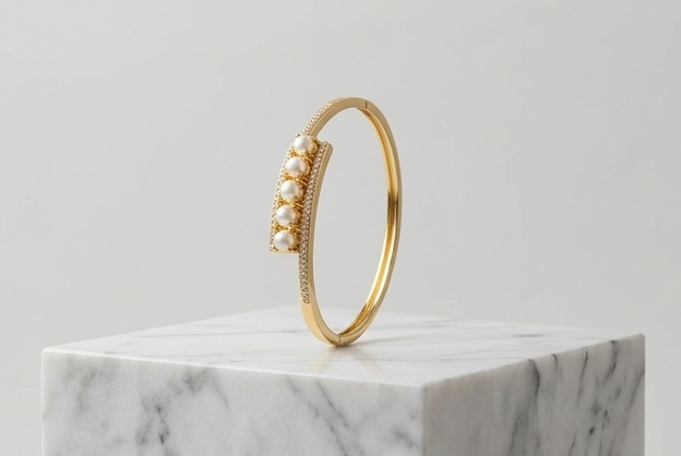 THE SHAHI CHANDRIKA PEARL BRACELET