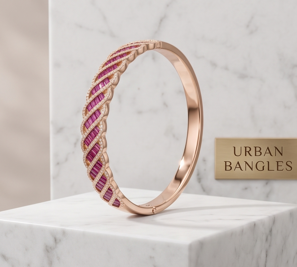 THE SHAHI LEHER RUBY BRACELET