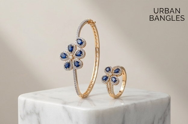 CELESTIA FLORAL CUFF