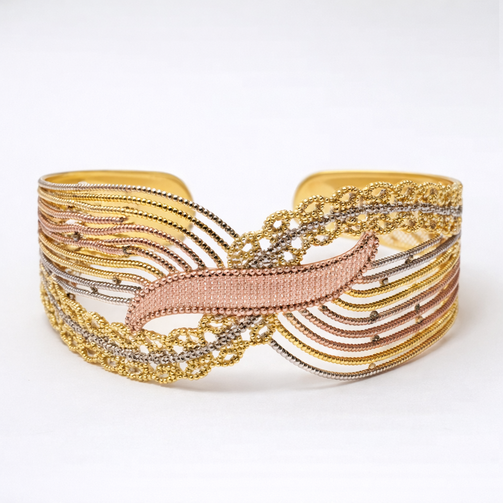Noor Cascade Cuff Bracelet