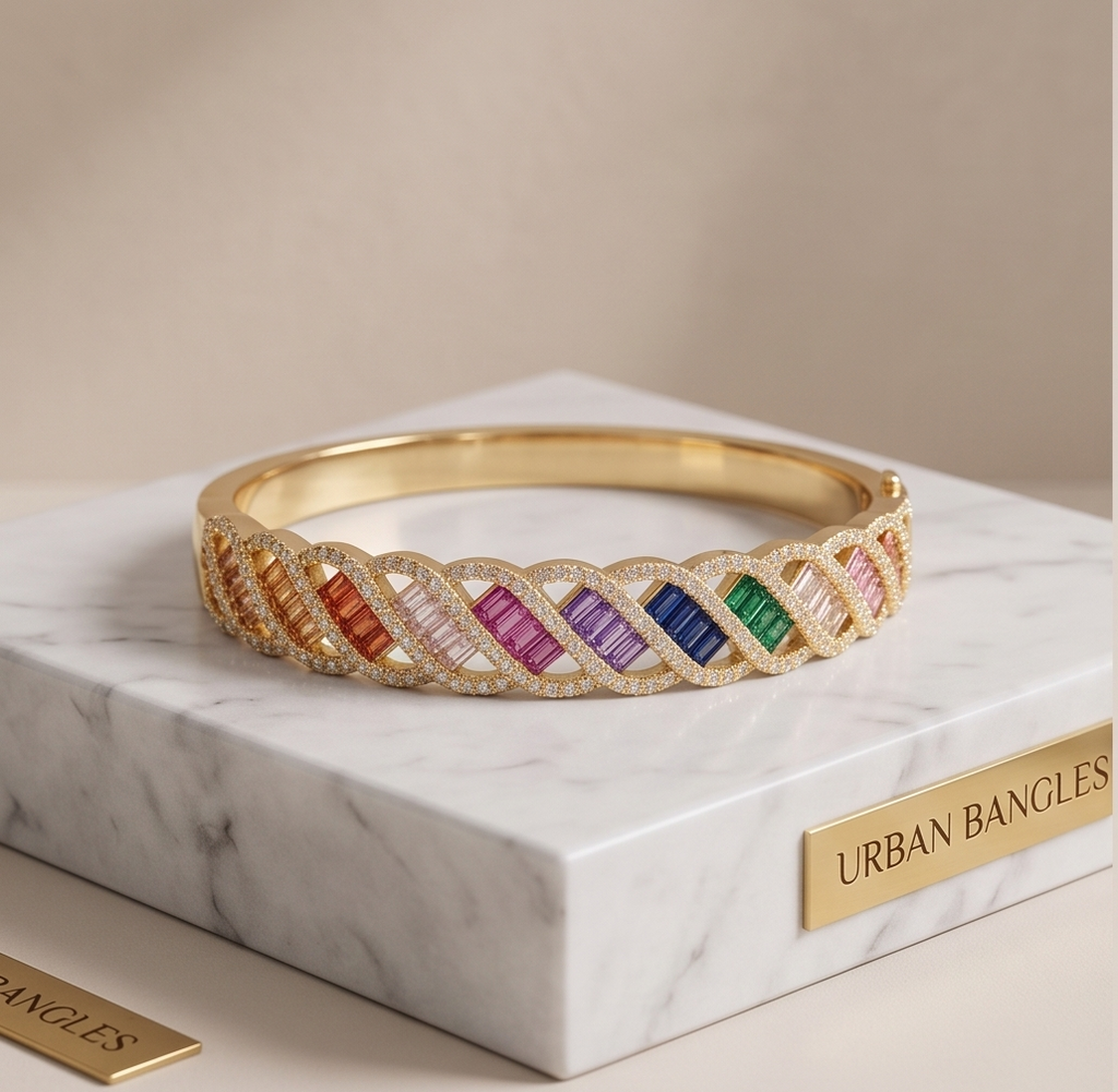 THE SHAHI LEHER SPECTRUM BANGLE