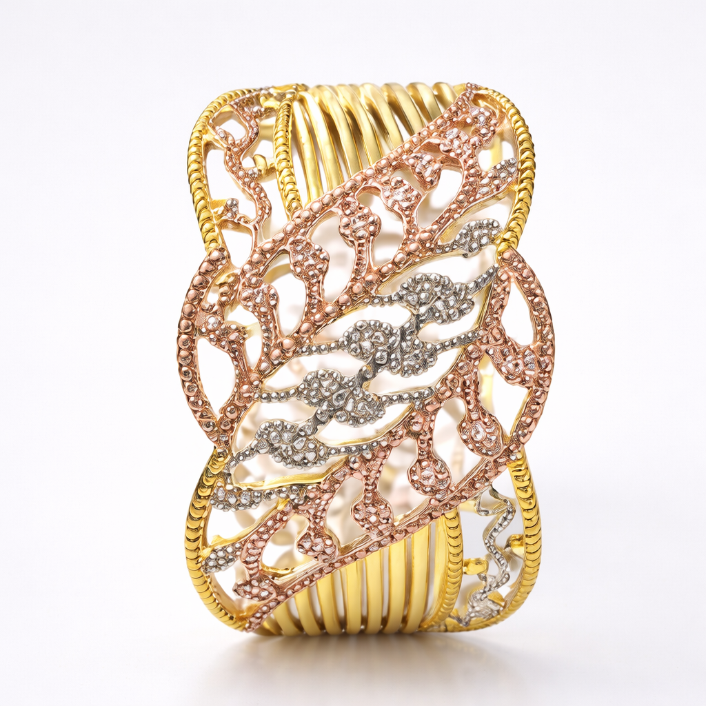 URBAN CASACADE CUFF BRACELET