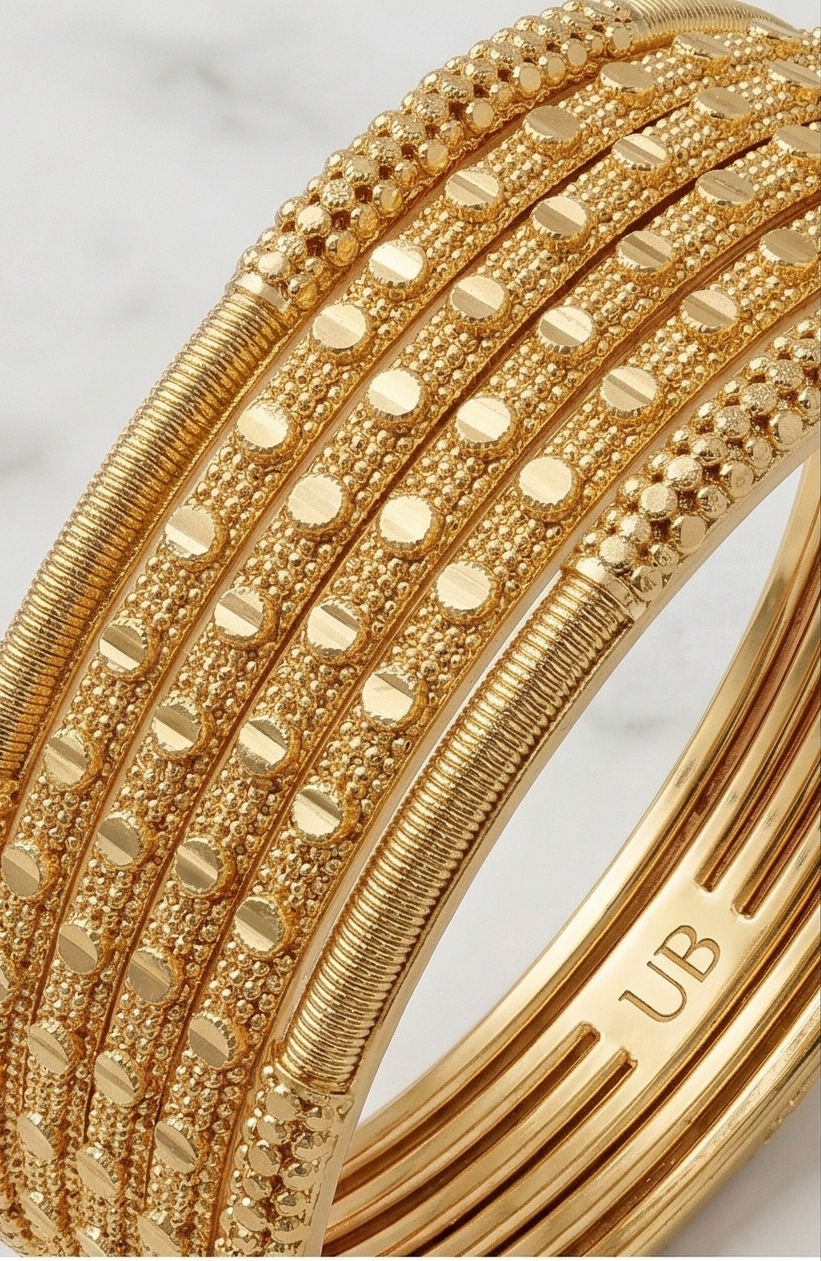 HERITAGE GOLD CHUDA 16 PCS