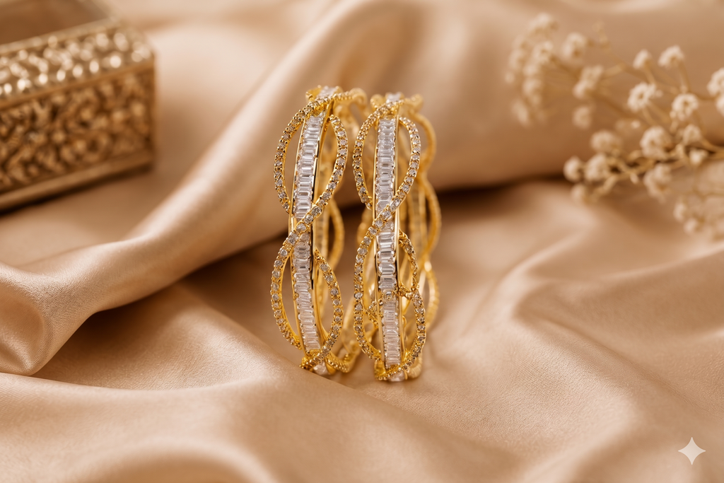THE SHAHI HEERA TWIST KANGAN