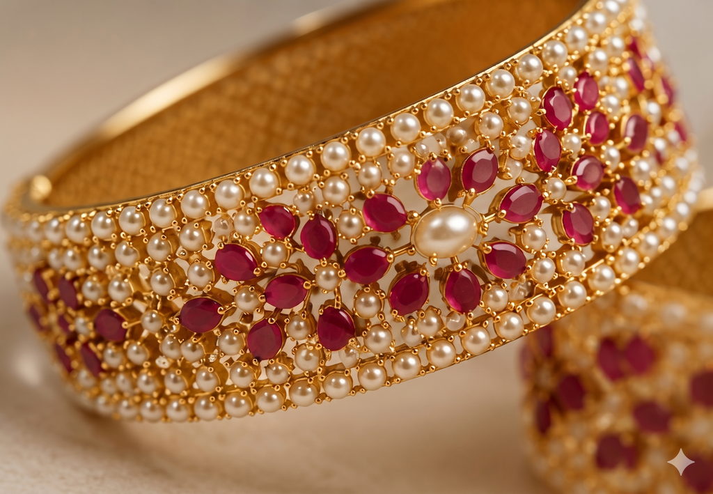 GULNAR FLORAL PEARL KADA