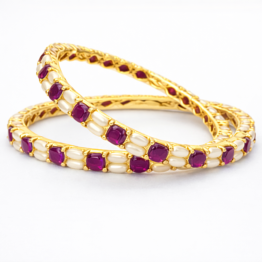 ROYAL AMETHYST GLOW BANGLE