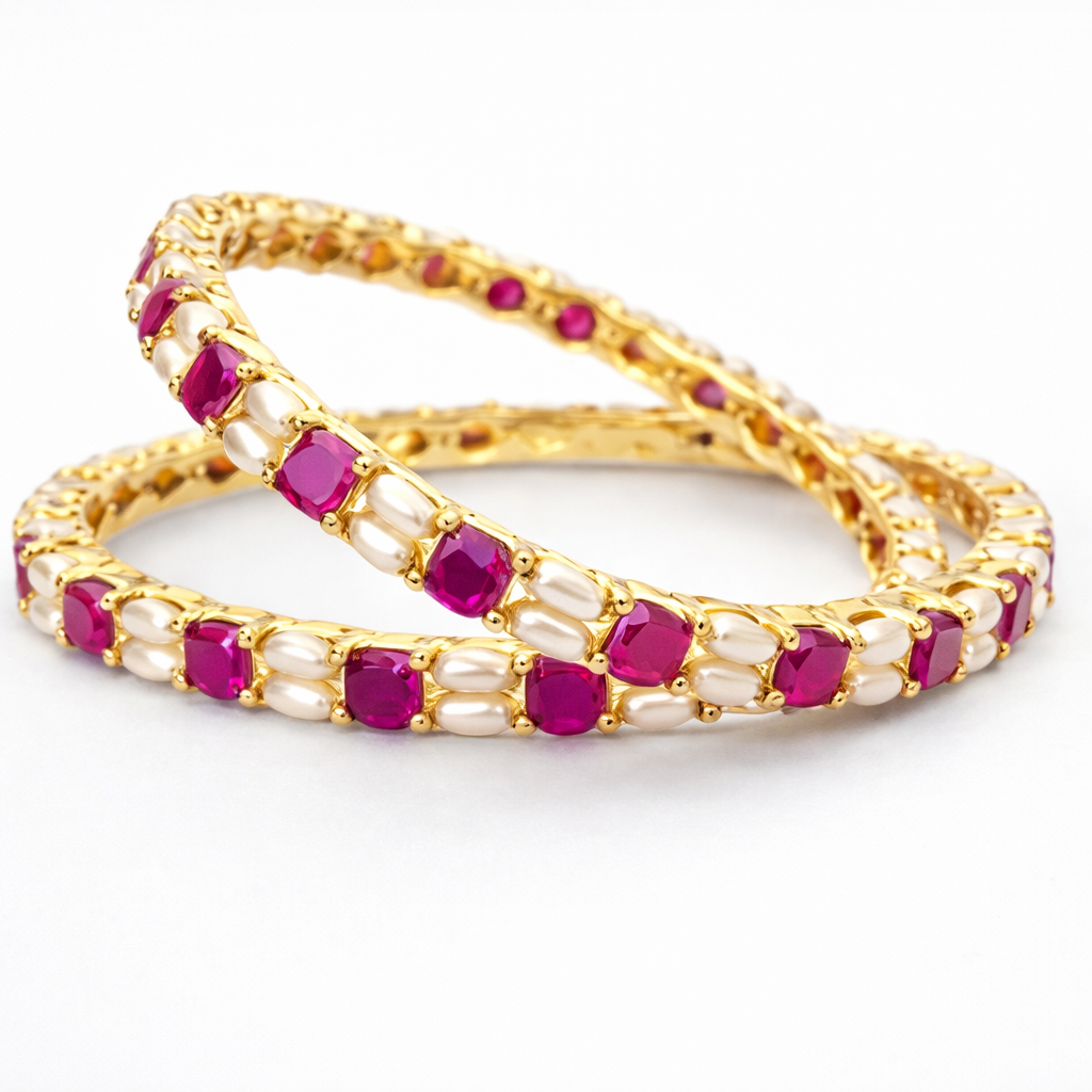 ROSE RADIANCE GOLD BANGLE