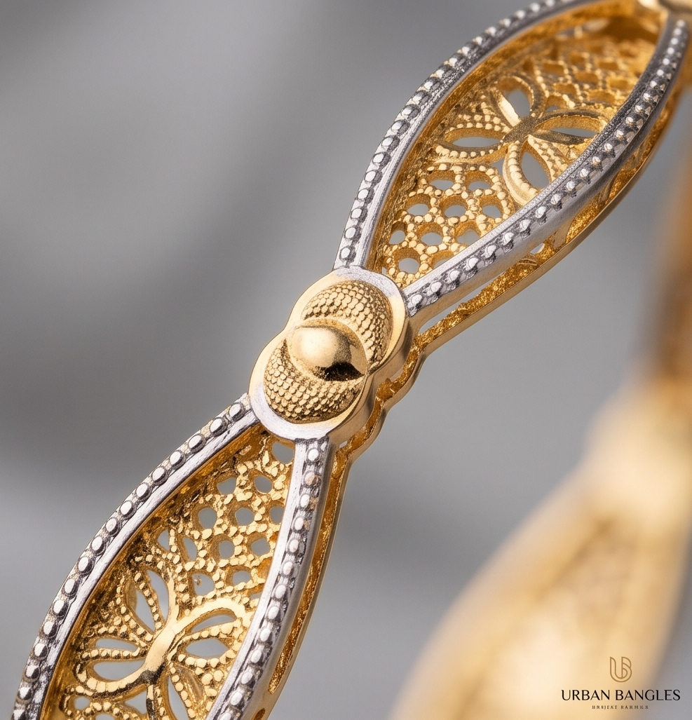 THE SHAHI JHAROKHA TWO-TONE KADA