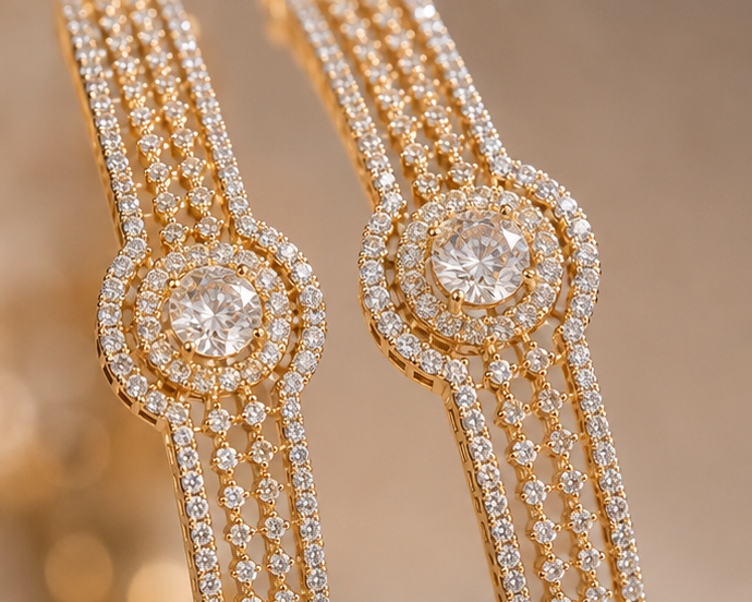 THE SHAHI KOHINOOR TWO-TONE KANGAN