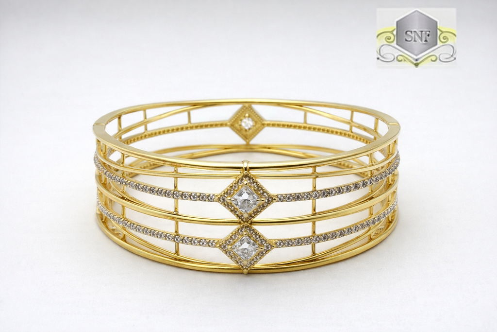 URBAN PRISM DIAMOND BANGLE