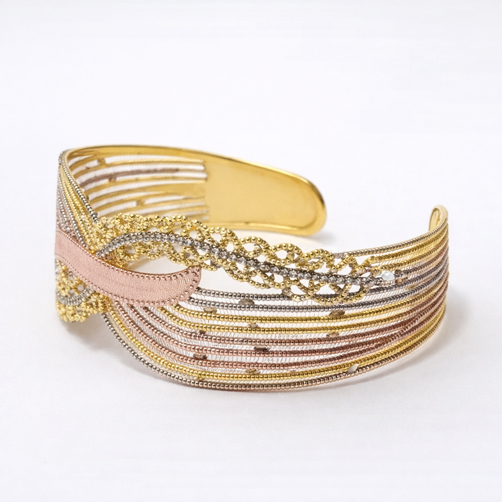 Noor Cascade Cuff Bracelet
