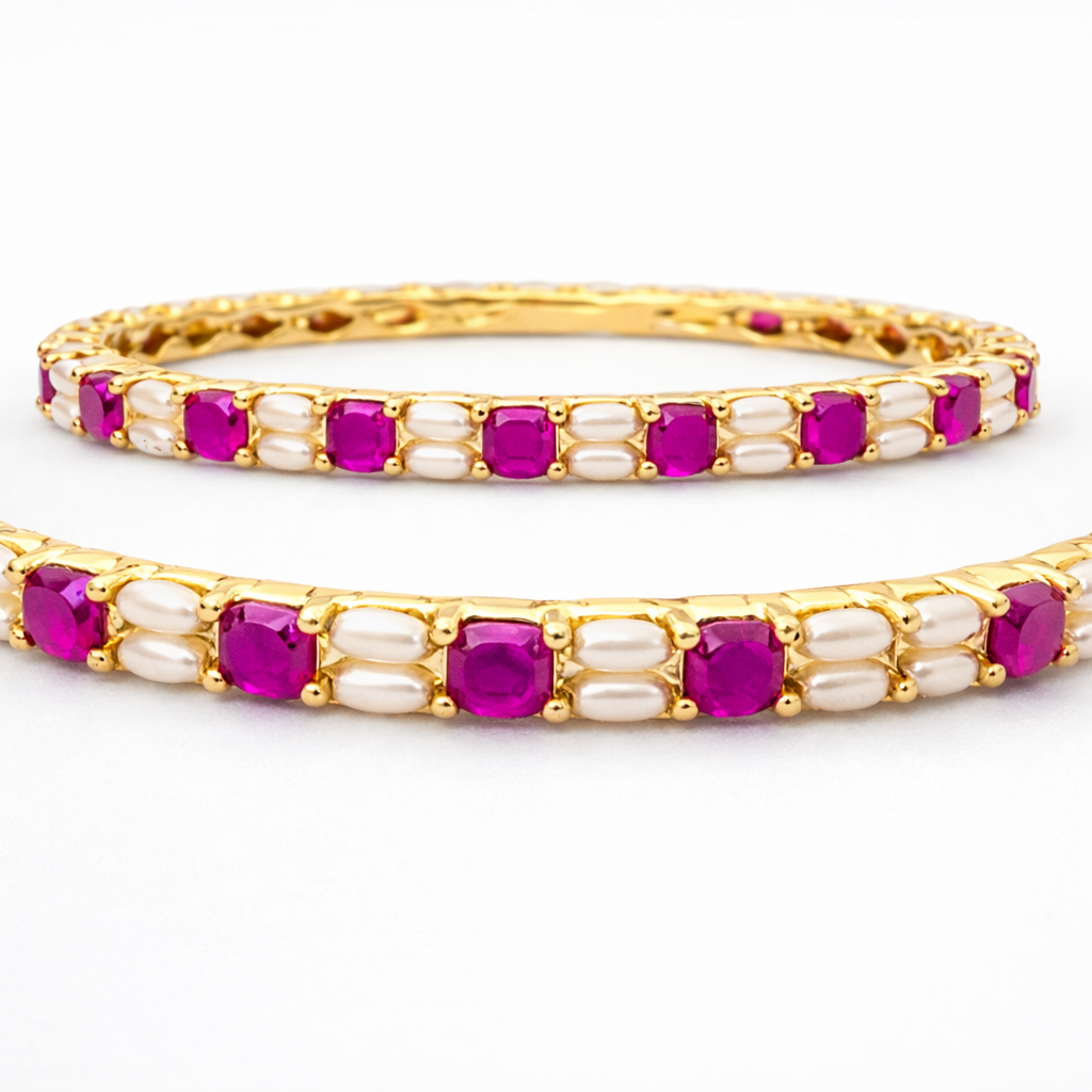 ROSE RADIANCE GOLD BANGLE