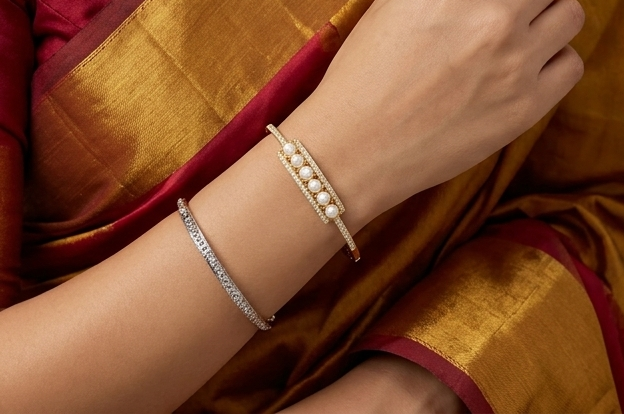 THE SHAHI CHANDRIKA PEARL BRACELET