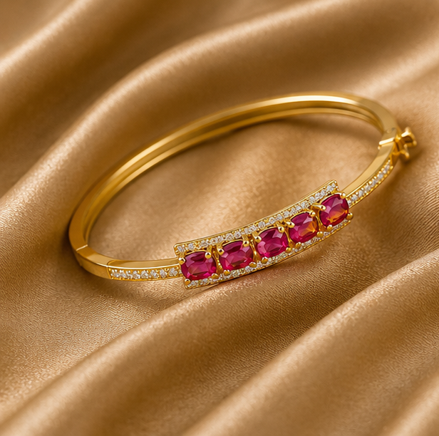 THE SHAHI TARA RUBY BRACELET-3