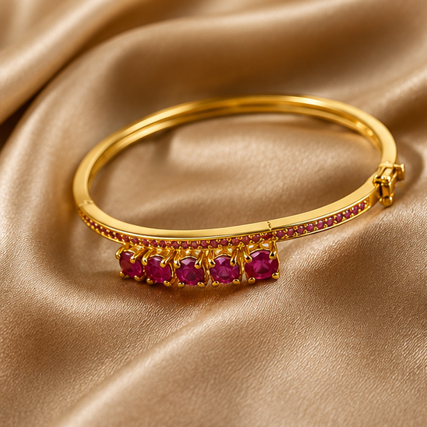 THE SHAHI TARA RUBY BRACELET