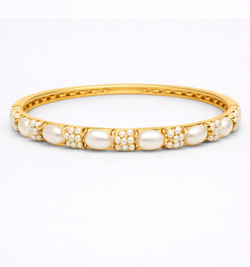 IVORY PEARL GRACE BANGLE