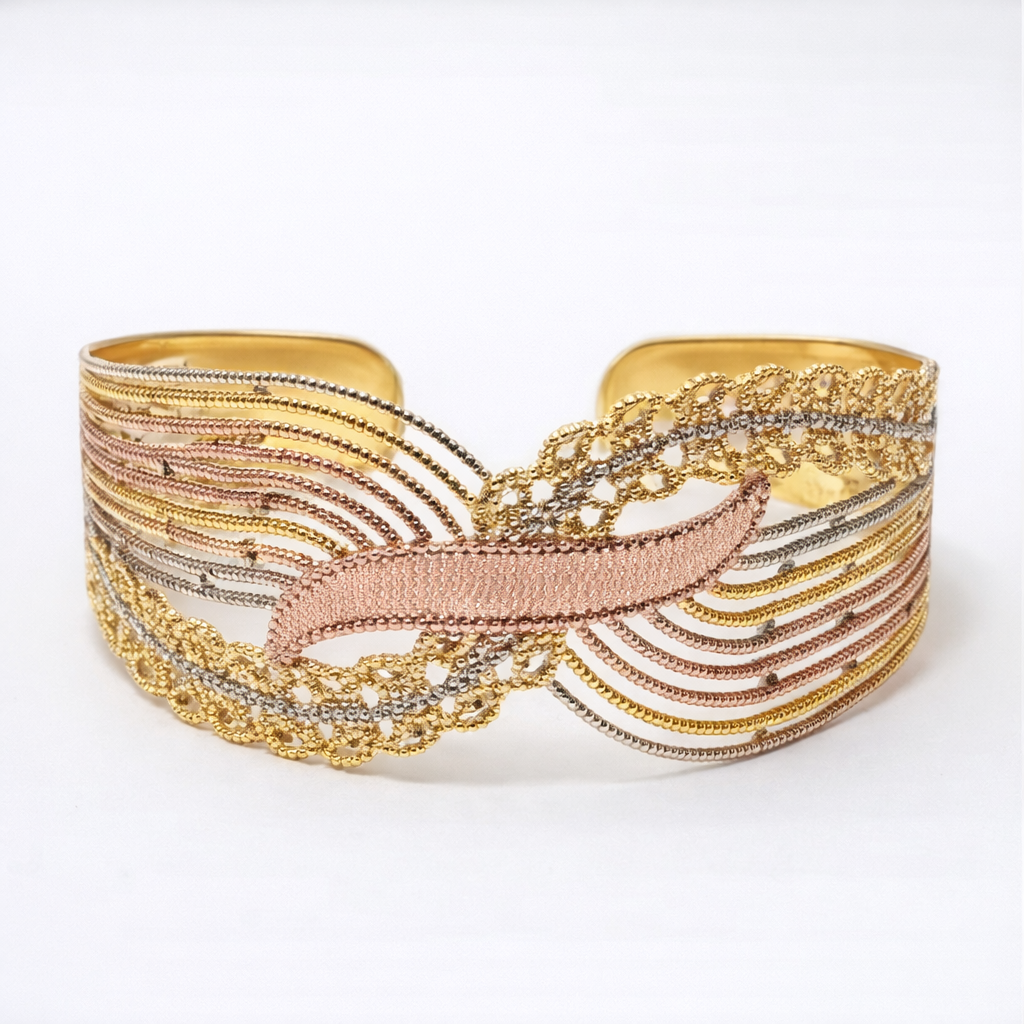 Noor Cascade Cuff Bracelet