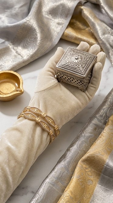 VINTAGE RAJWADA PAIR