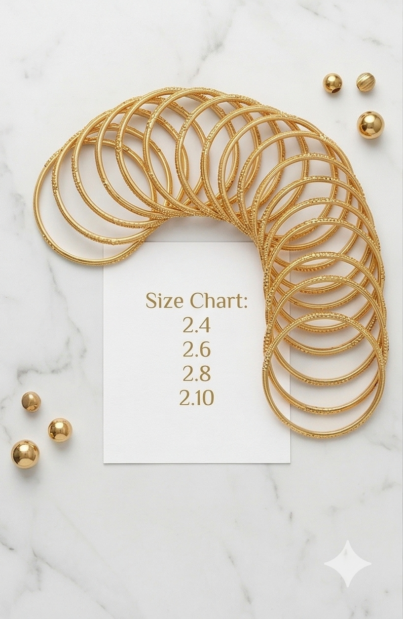 HERITAGE GOLD CHUDA 16 PCS