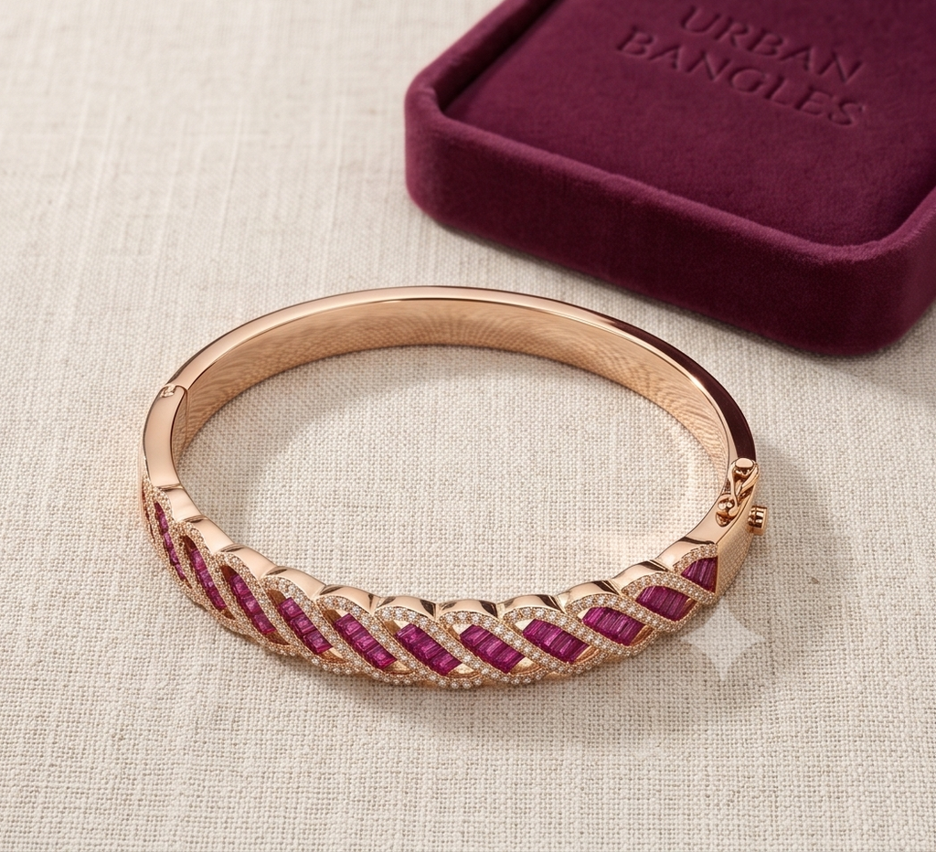 THE SHAHI LEHER RUBY BRACELET