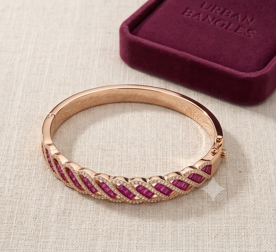 THE SHAHI LEHER RUBY BRACELET