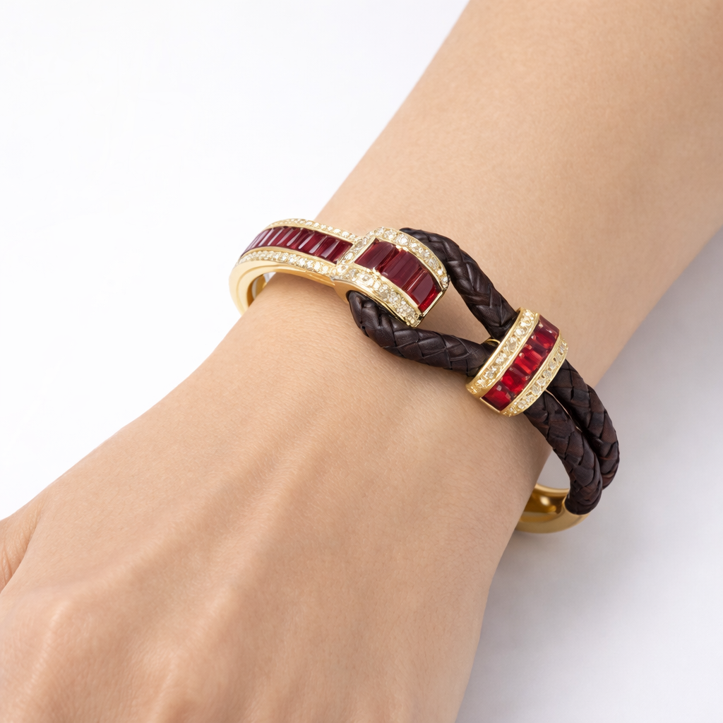 Sultana Buckle Bangle
