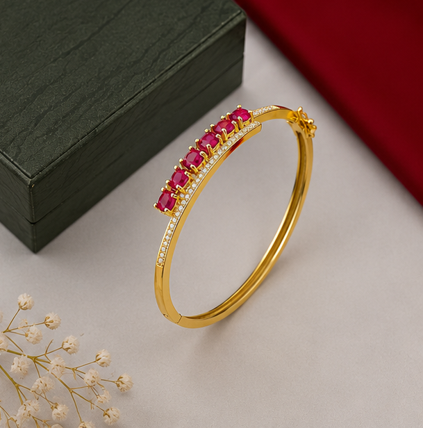 THE SHAHI TARA RUBY BRACELET-3