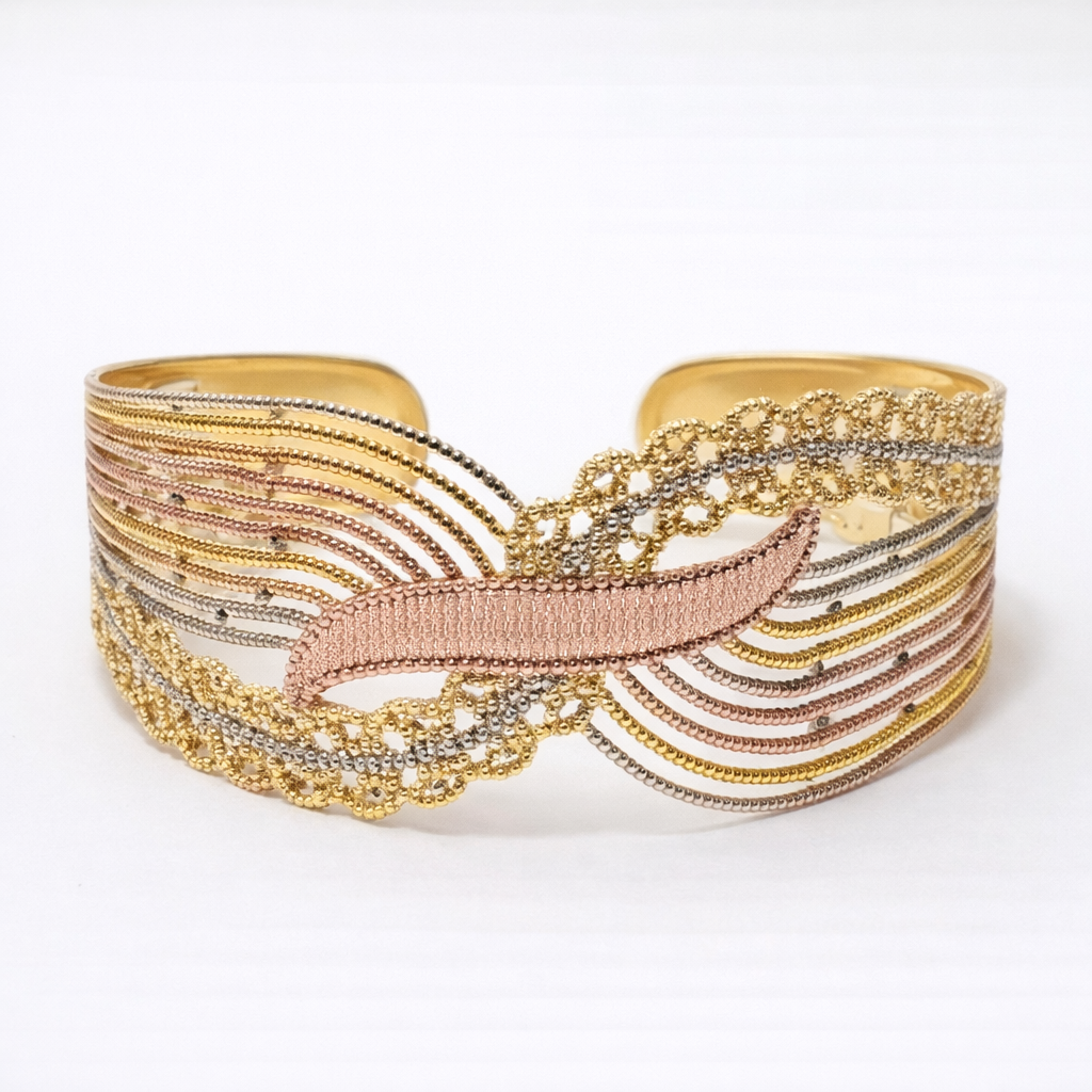 Noor Cascade Cuff Bracelet