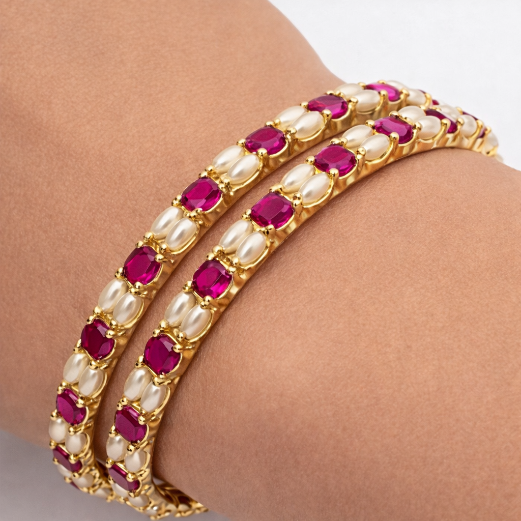ROSE RADIANCE GOLD BANGLE