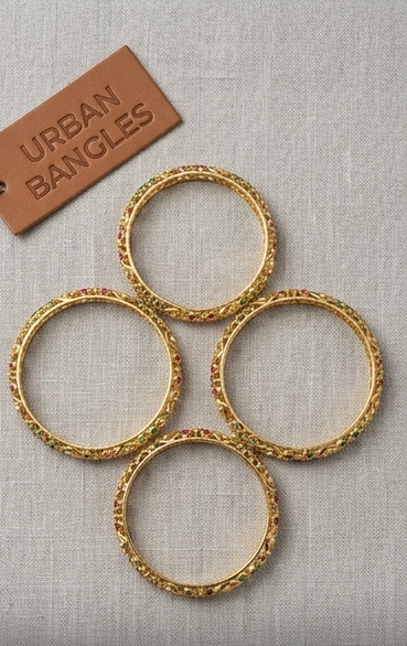JANNAH GOLD PLATED BANGLES