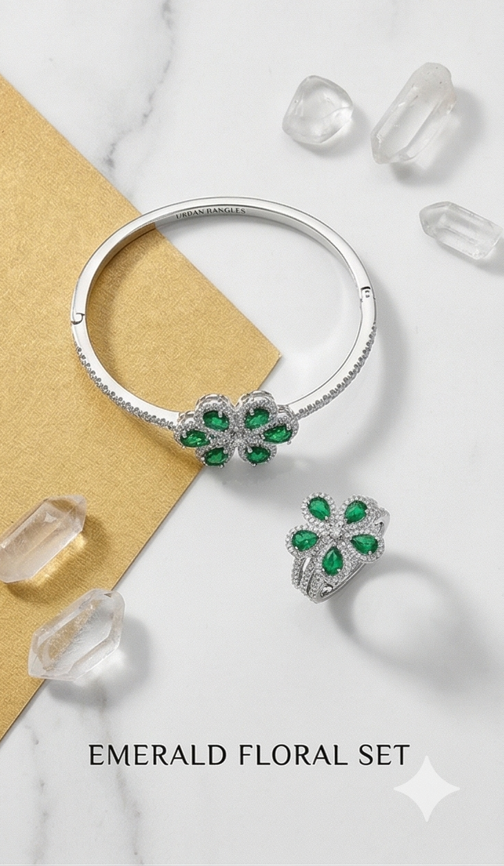 CELESTIA FLORAL CUFF