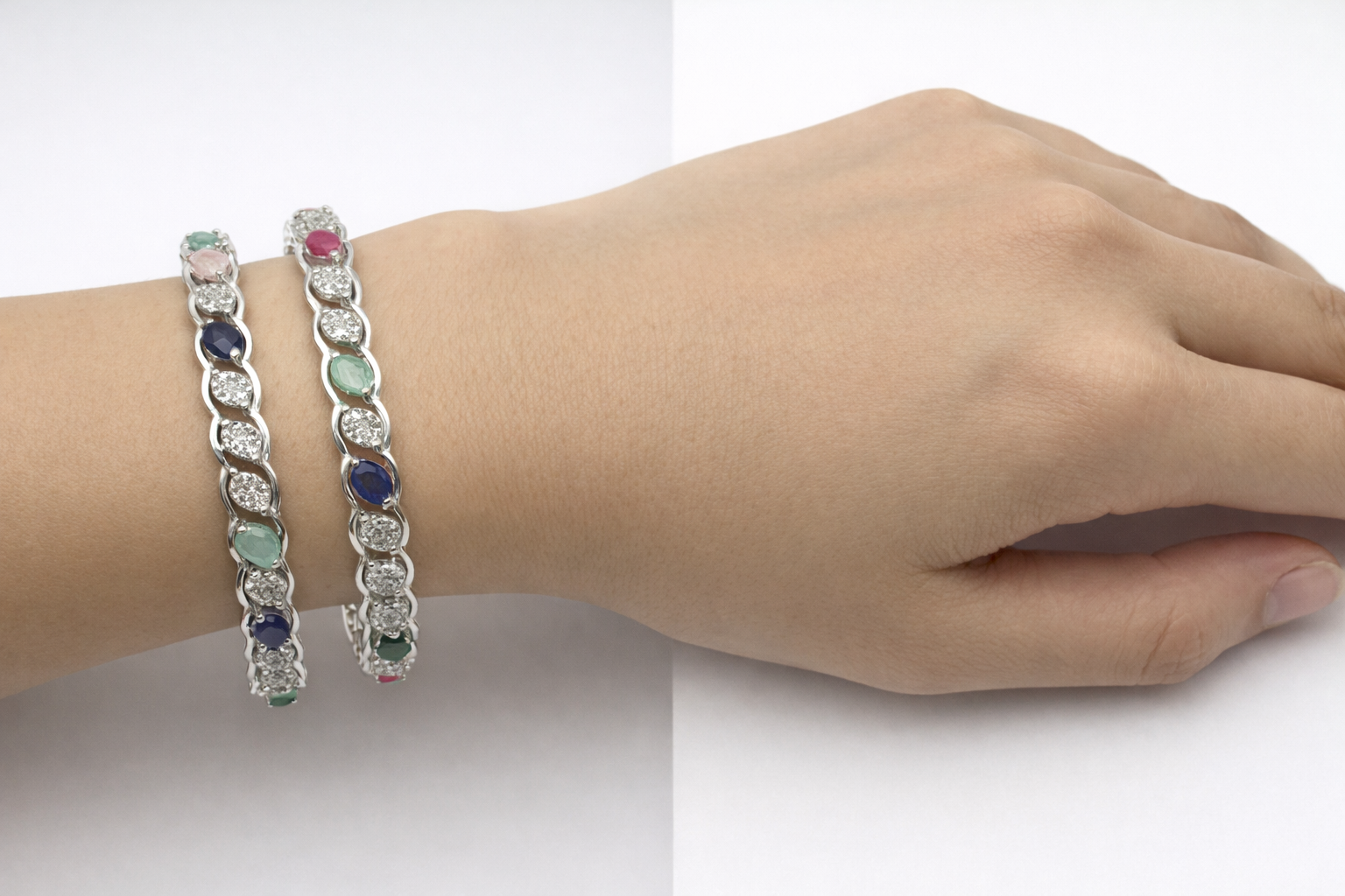 ETERNAL PRISM DIAMOND BANGLE