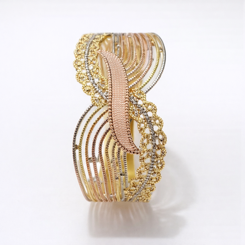 Noor Cascade Cuff Bracelet
