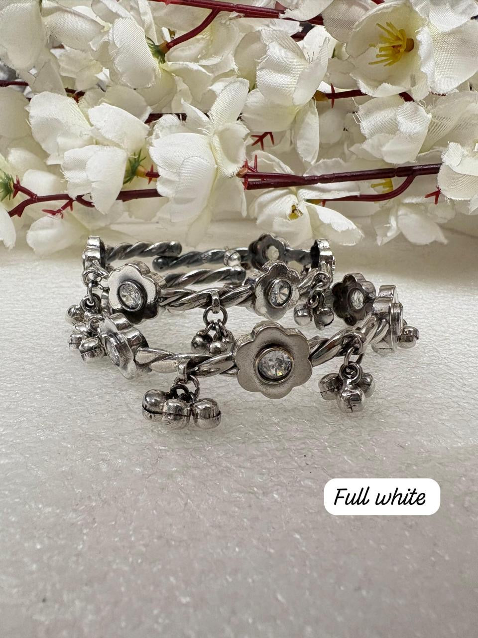 Boho Bloom Charm Bangles