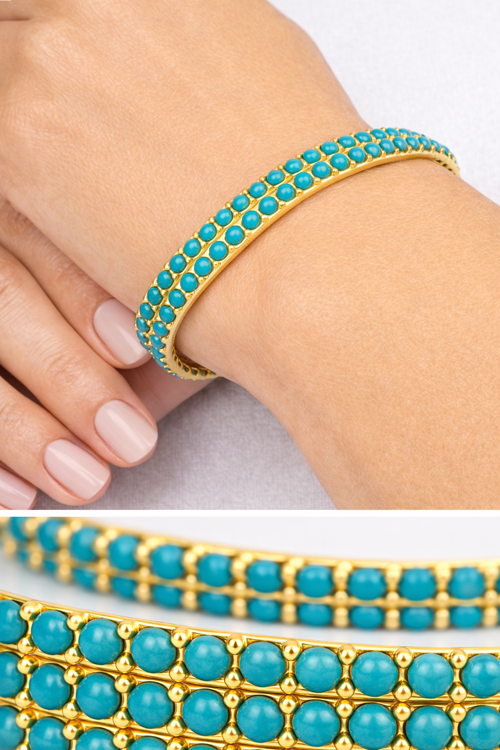 ZAHRA TURQUOISE BANGLE