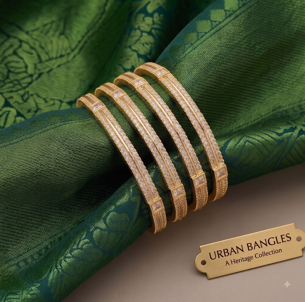 Noor-e-Khaas Zircon Heritage Bangles