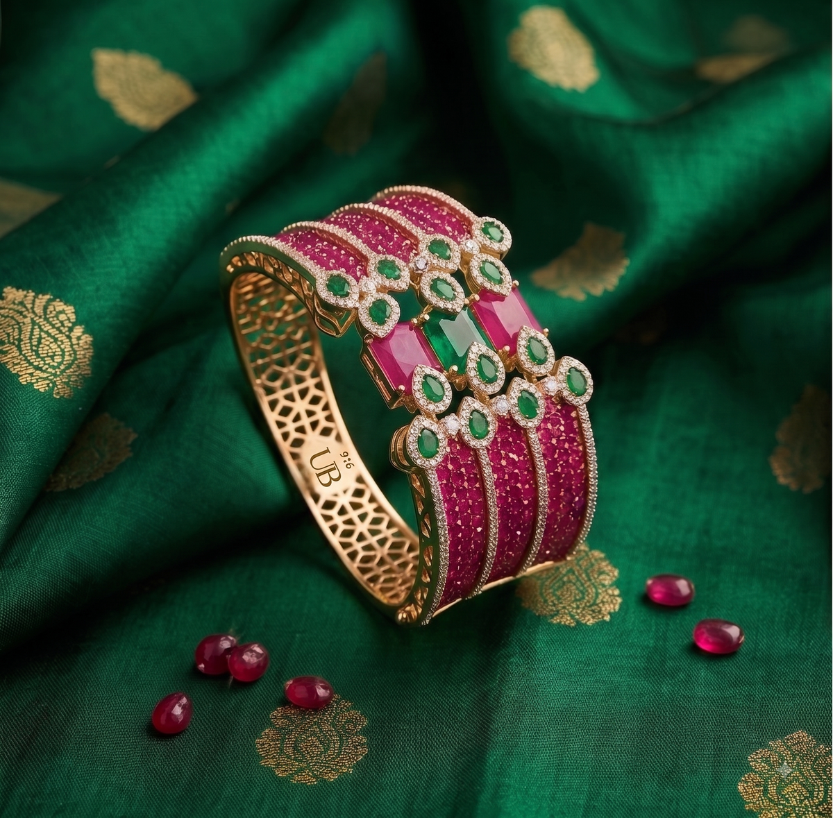 Royale Manikya Heritage Statement Cuff