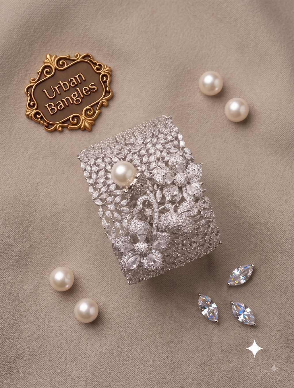 Imperial Bloom Diamond Kada