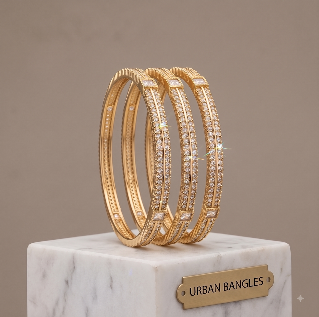 Noor-e-Khaas Zircon Heritage Bangles