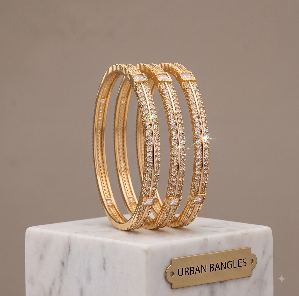 Noor-e-Khaas Zircon Heritage Bangles