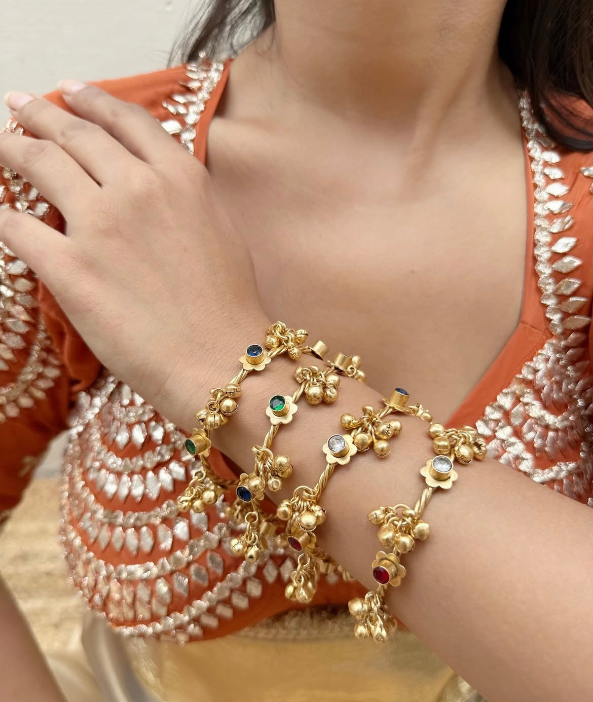 Heritage Luxe Gold Plated Chudi