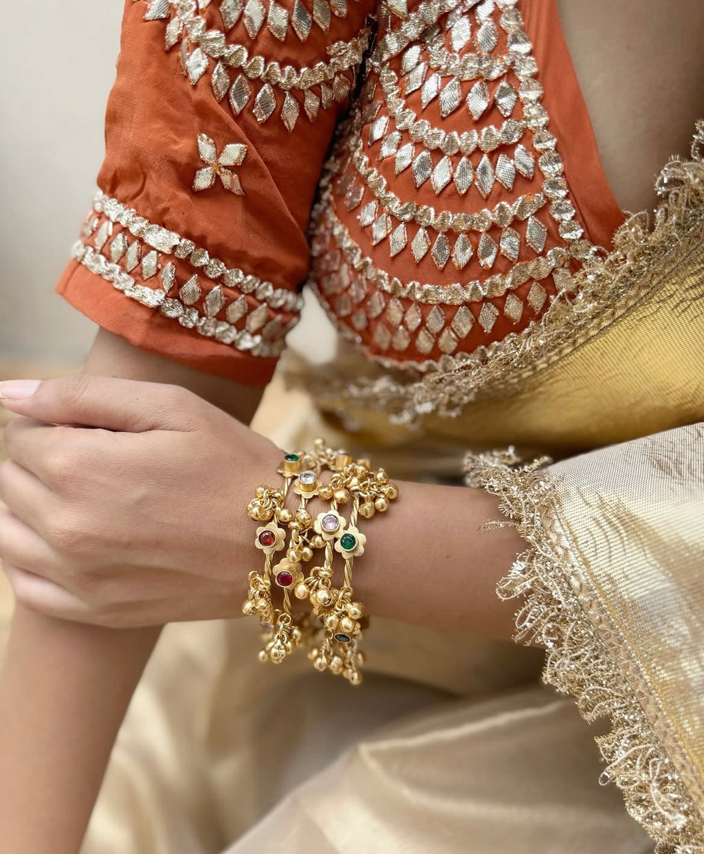 Heritage Luxe Gold Plated Chudi