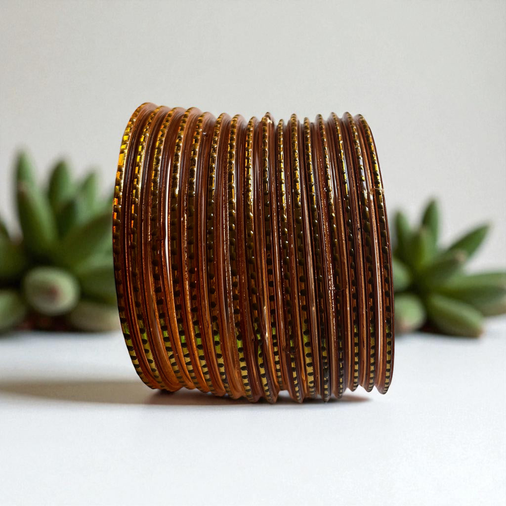 Bold Beauty Ethnic Bangles Set of 24