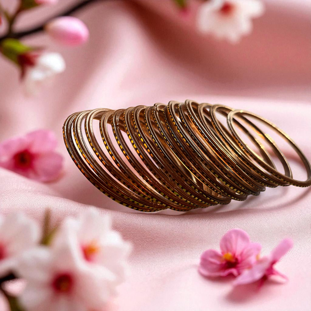 Bold Beauty Ethnic Bangles Set of 24